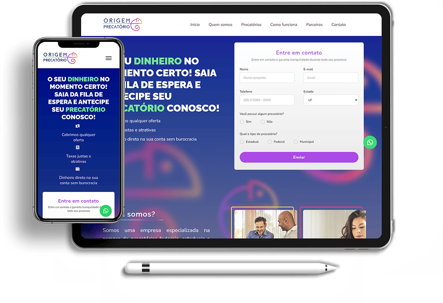 Apresentação do projeto Origem Precatório desenvolvido pela 2i9